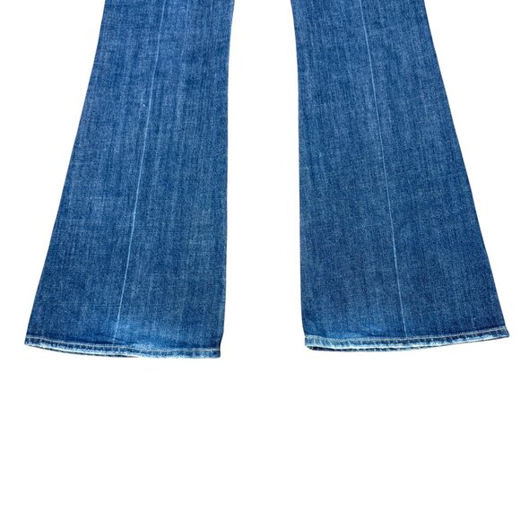 Women's CITIZENS OF HUMANITY Ingrid #002 Stretch Low Waist Flare Jeans | Size 29 - Picture 8 of 13